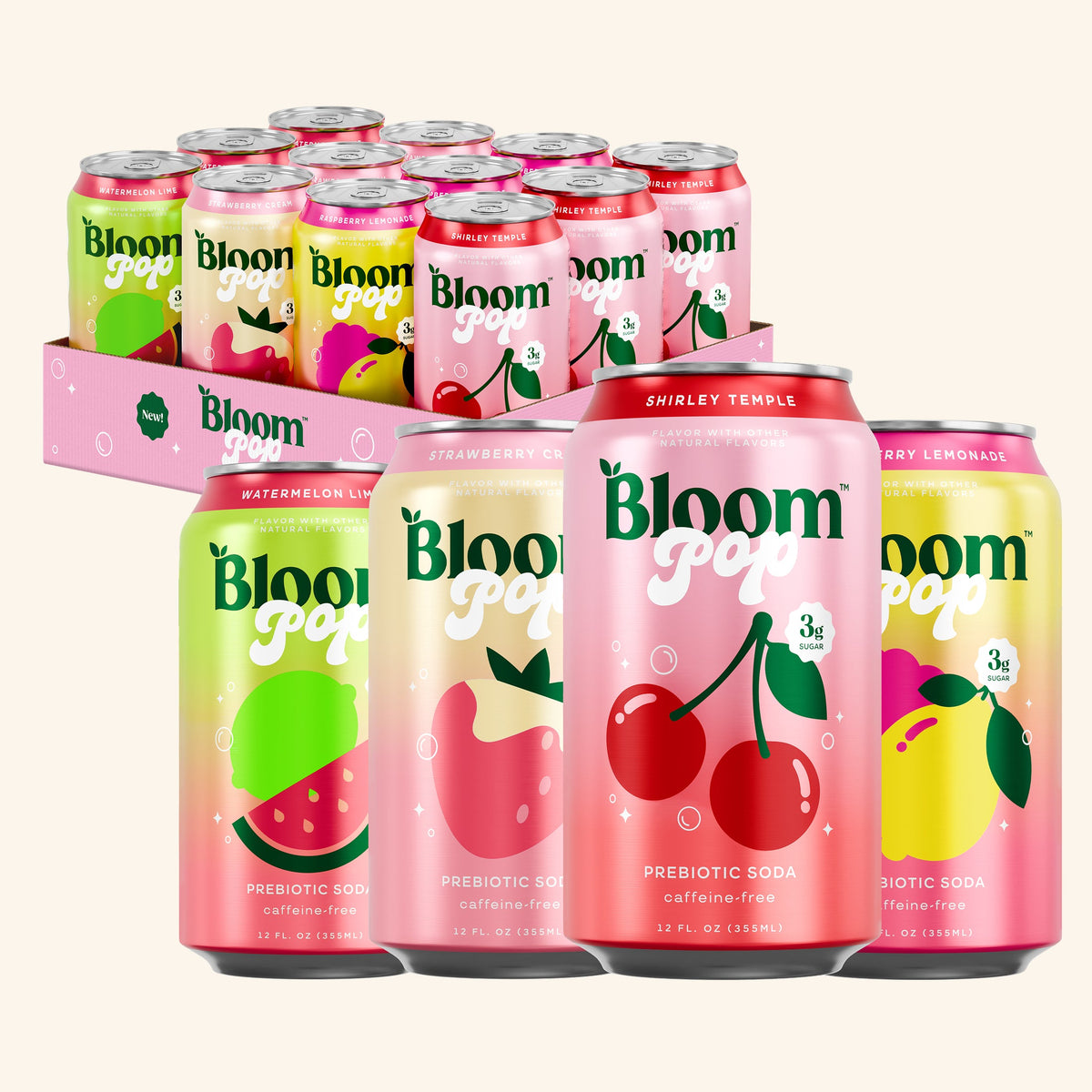 Bloom Pop? Prebiotic Soda